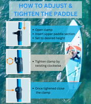 guide on how to adjust an aluminium paddle