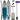 Pro-X Blue 10'6'' x 32'' x 4.75'' iSUP paddleboard package