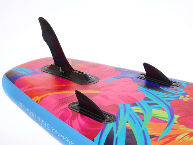 Ultimate Hawaii 10'6'' Allround isup inflatable paddleboard package with fibreglass paddle