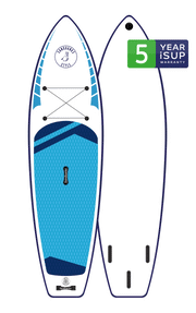 Ultimate Rental school Allround 10'8'' inflatable isup paddleboard in blue
