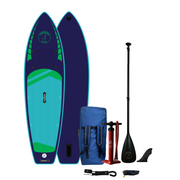Elite Midnight Blue 10'6'' x 32" x 4.75" iSUP paddleboard package