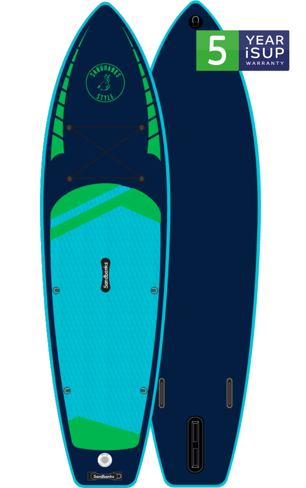 10.6 elite blue isup paddleboard with 5 year warranty