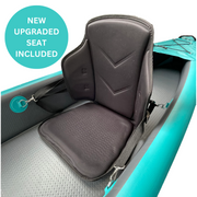 All  new explorer kayaks now come with  a higher, more suppoertive seat