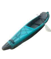 kayak conversion blade on kayak