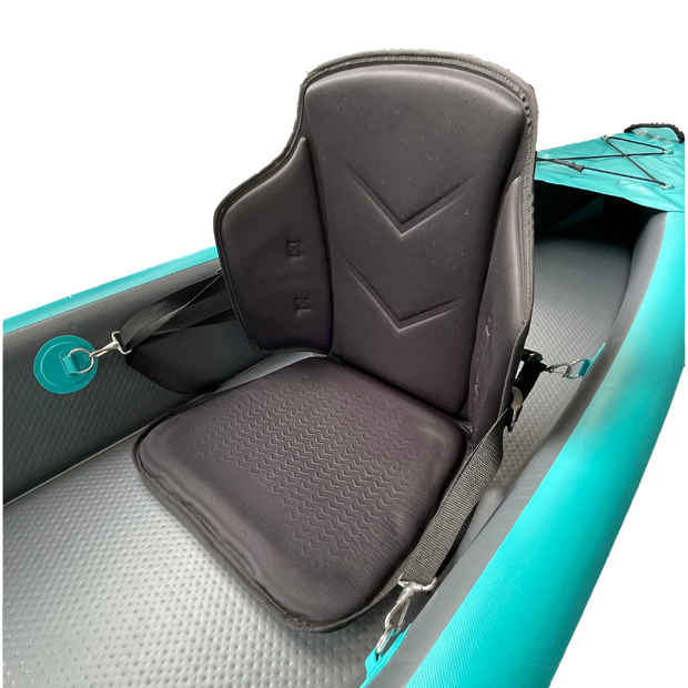 High back support removable kayak seat
