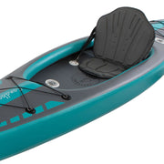 Sandbanks Style full dropstitch inflatable kayak  turquoise and grey