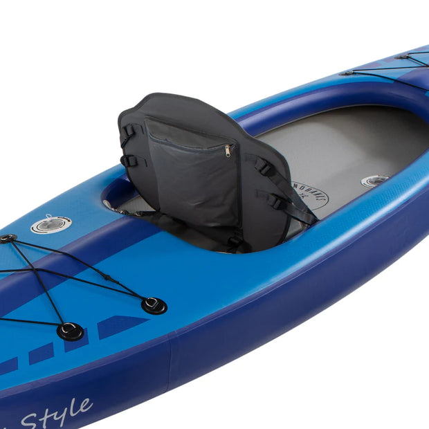 Sandbanks Style full dropstitch inflatable kayak  blue 