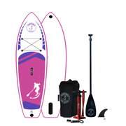 childrens 8'6'' splash paddleboard in pink