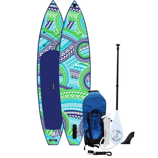 12 ft touring isup inflatable paddleboard