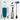Wave Blue junior inflatable paddle board full package including paddle pump leash and backpack