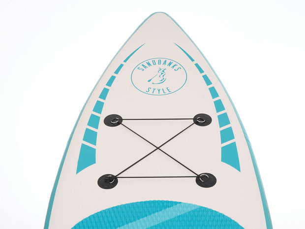 11 ft cruiser extra stable turquoise  isup paddleboard package