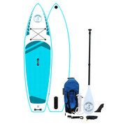 Sandbanks Style Elite Pro Sport Turquoise  isup Paddleboard package