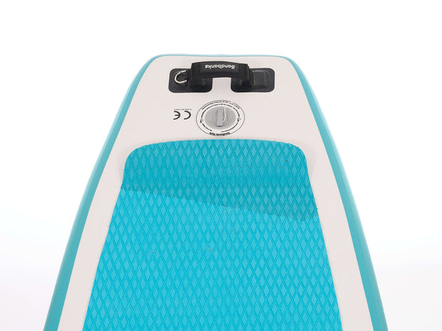 Sandbanks Style Elite Pro Sport Turquoise  isup Paddleboard 5 year warranty