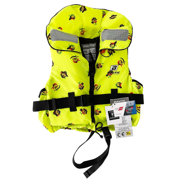 Baltic junior pirate life jacket in yellow