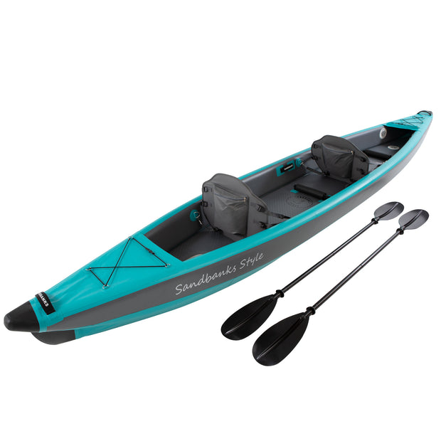 Sandbanks Style full dropstitch inflatable one person kayak