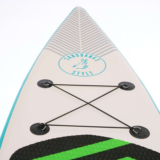 Sandbanks Style Sports Touring Classic 12' iSUP paddleboard package storage straps