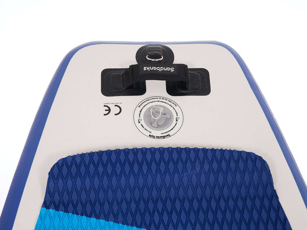 Splash Blue 8'6'' x 32" x 4.75" iSUP paddleboard package