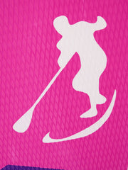 childrens 8'6'' splash paddleboard in pink