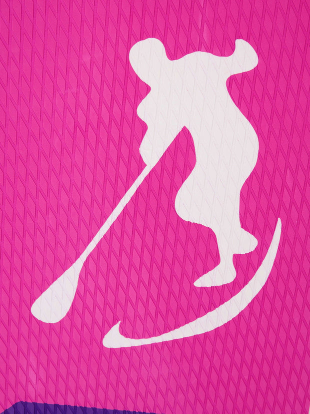 Splash Pink 8'6'' x 32" x 4.75" iSUP paddleboard package