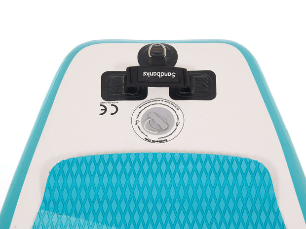 Splash Turquoise 8'6'' iSUP paddleboard package