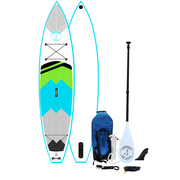 12'6'' touring inflatable isup paddleboard package