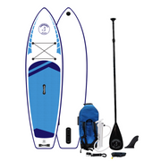 Ultimate Blue 10'6'' x 32" x 6" iSUP paddleboard package