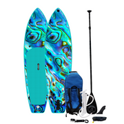 Ultimate Paua 10'6'' Allround isup inflatable paddleboard package with carbon paddle