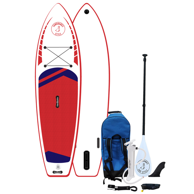 Ultimate Red 10'6'' iSUP paddleboard package