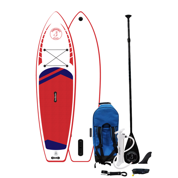 Ultimate Red 10'6'' iSUP paddleboard package