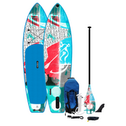 Ultimate Reef Allround 10'6'' inflatable isup paddleboard package