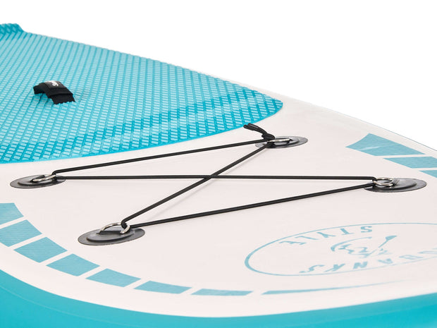 Ultimate Turquoise 10'6'' x 32" x 6"  iSUP paddleboard package