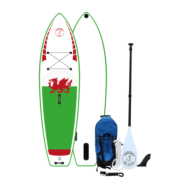 Ultimate welsh Allround 10'6'' inflatable isup paddleboard 