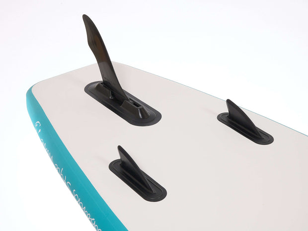 Sandbanks Style Wave Turquoise  9'6'' iSUP paddleboard fins