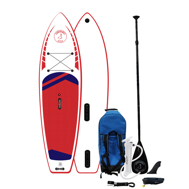 WindSUP Red 10'6'' iSUP paddleboard package