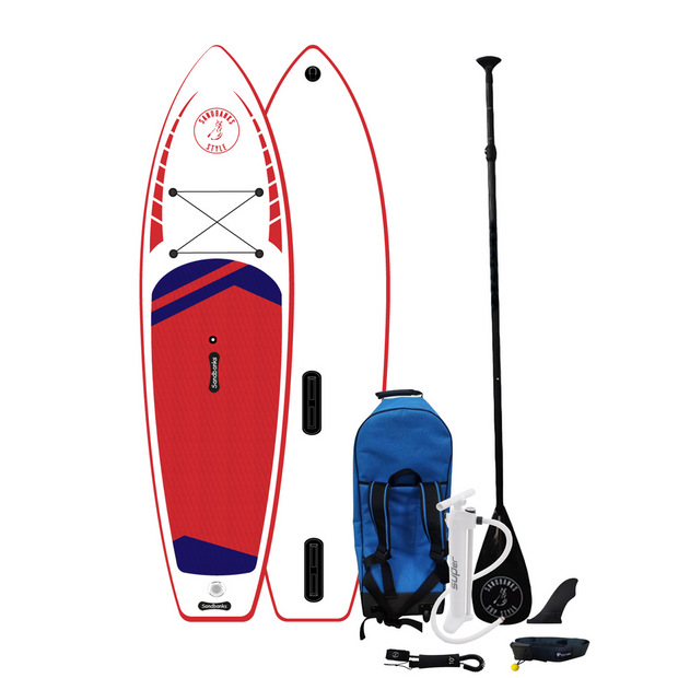 windsup isup inflatable paddleboard for windsurfing